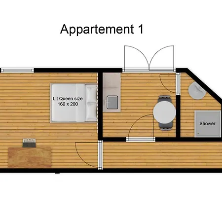 Entiers - Centre De Appartement